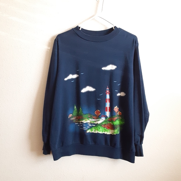 Blair Sweaters - ☀️ 3 for $15 Vintage 80's Graphic Sweater medium